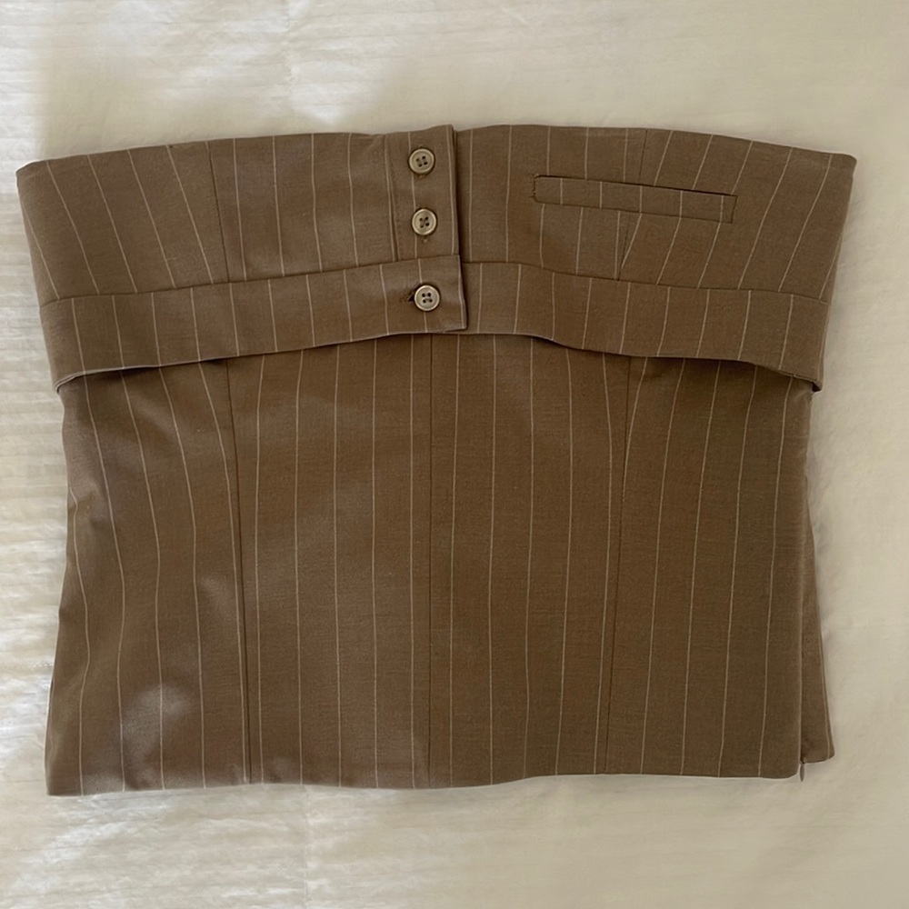 Zara strapless top